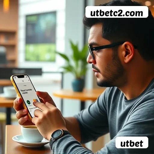 Aplicativo móvel utbet para iOS e Android